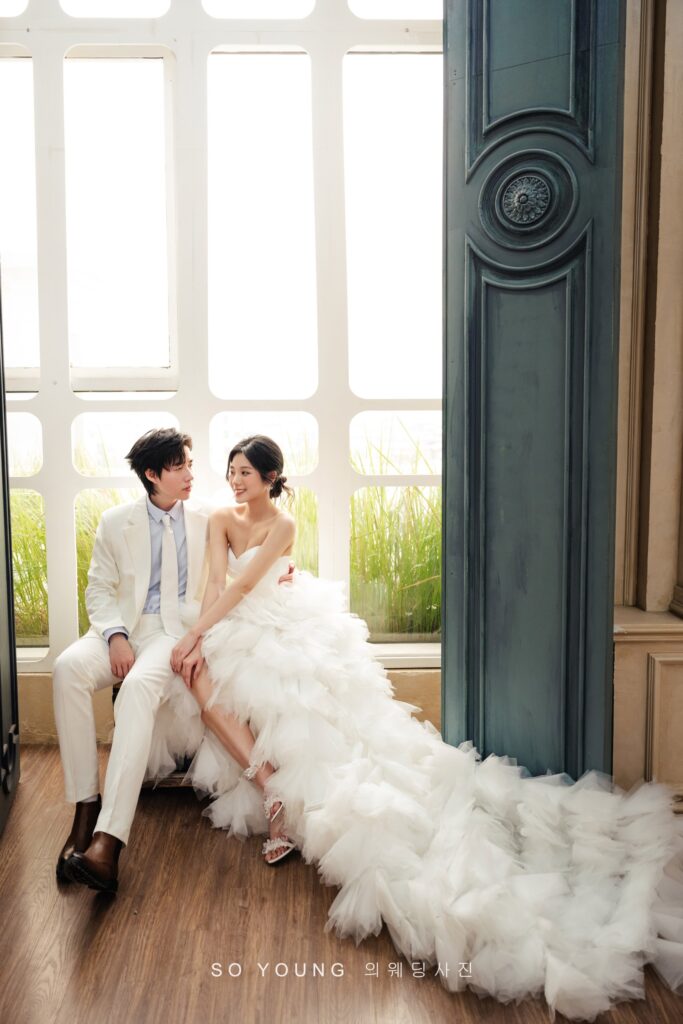 Top 20 mẫu váy cưới Hàn Quốc đẹp nhất mùa cưới 2024 - Nicole Bridal